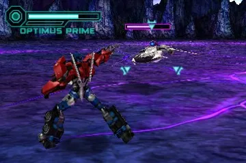 Transformers Prime - The Game (Usa) screen shot game playing